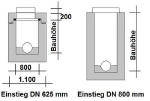 sStahlbetonschacht UIC71 DN 800 mm