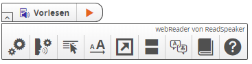 IconVorlesefunktion Icon Vorlesefunktion